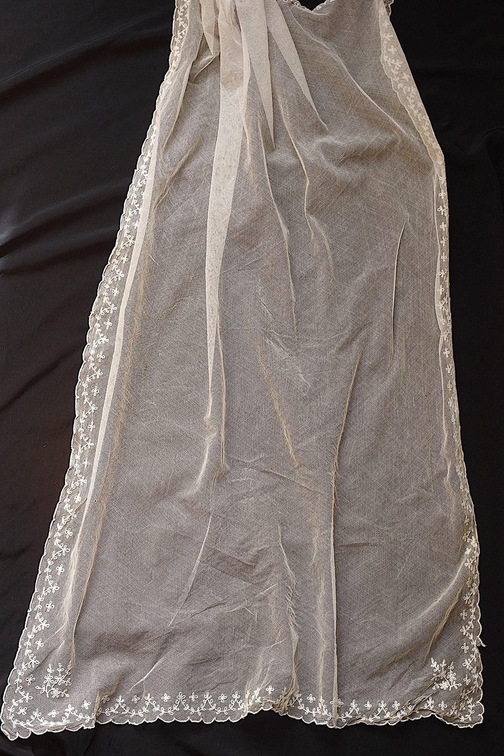 アンティークレース dentelle ancienne ベール2つ 10