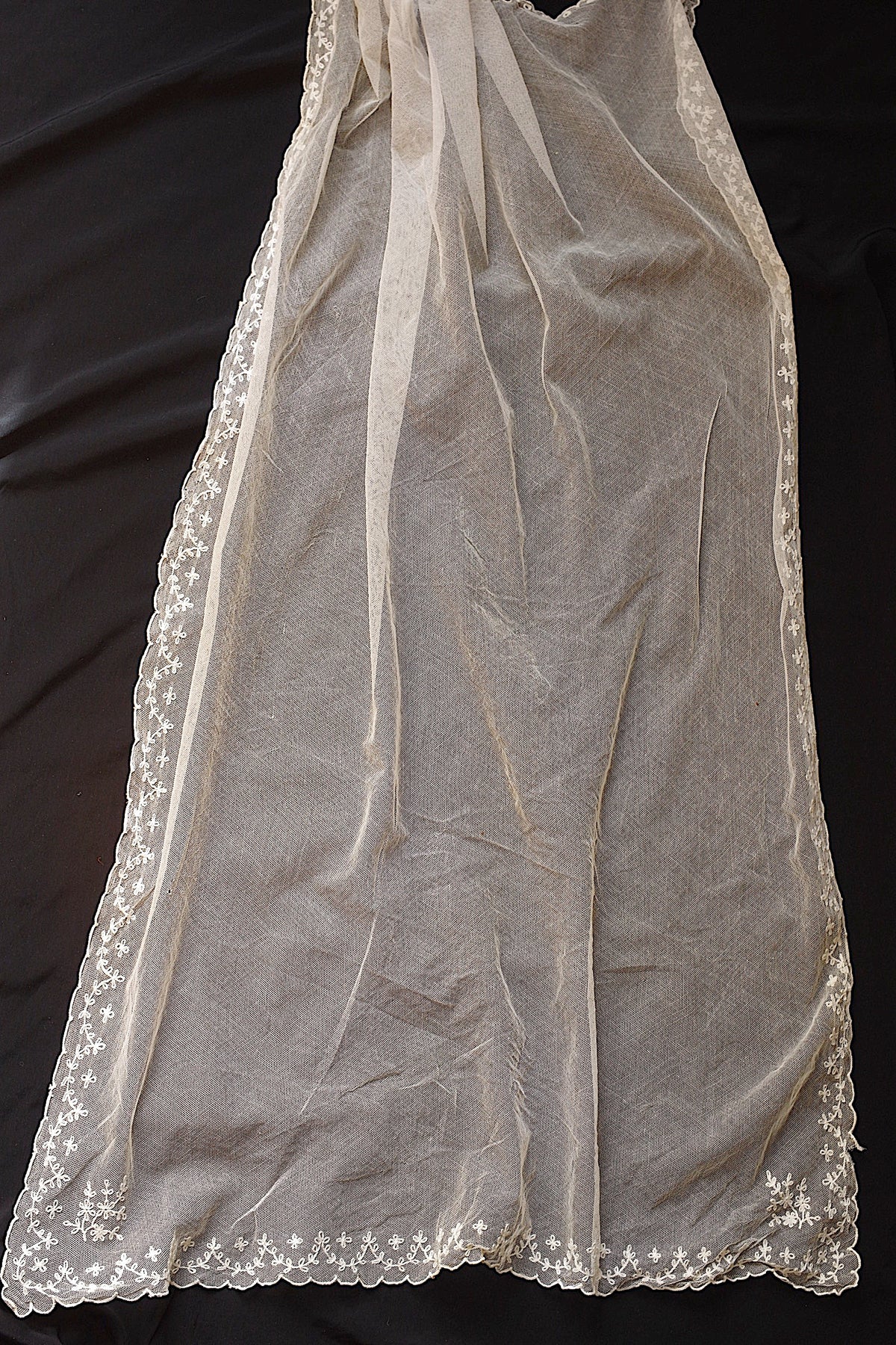 アンティークレース dentelle ancienne ベール2つ 10