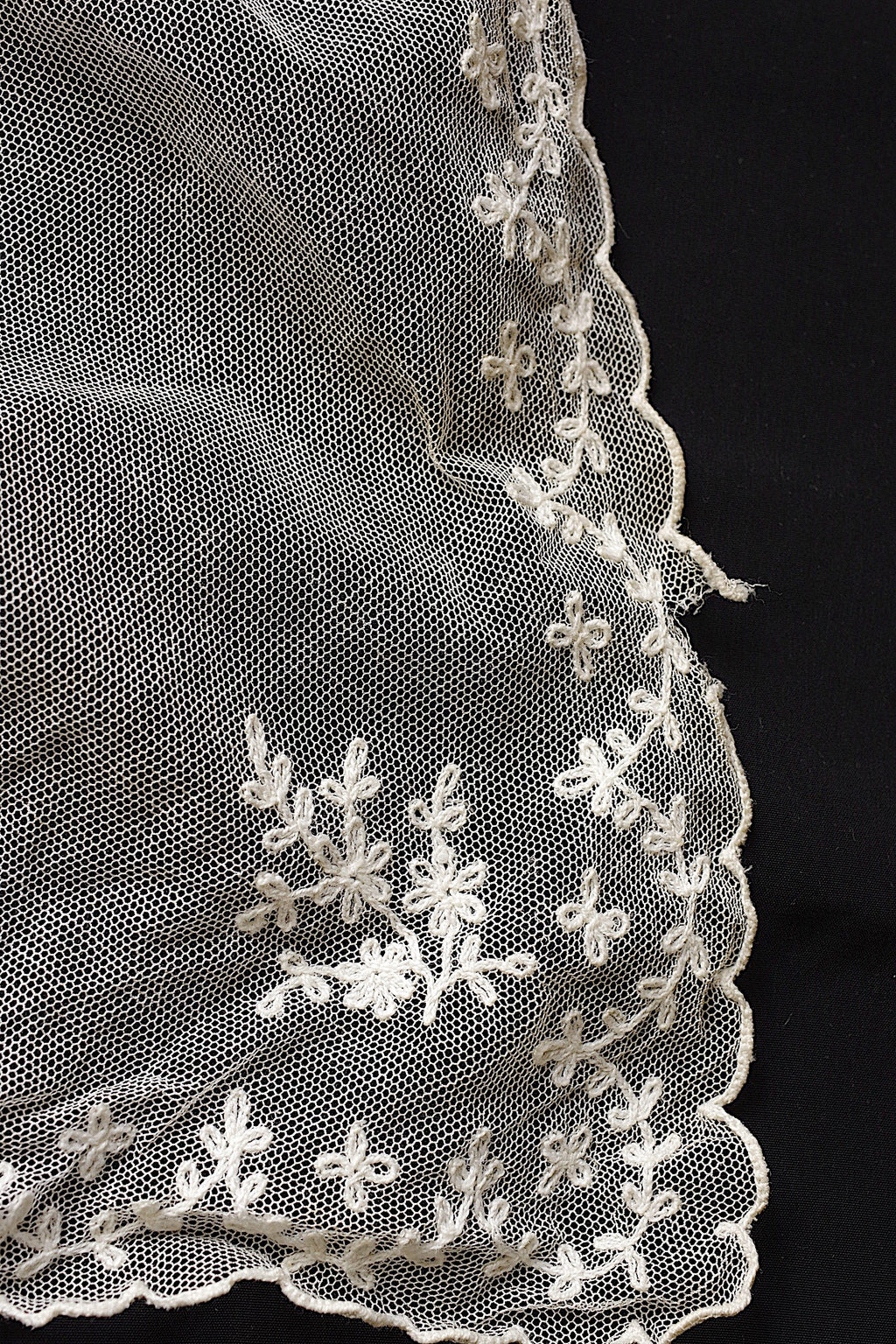 アンティークレース dentelle ancienne ベール2つ 14