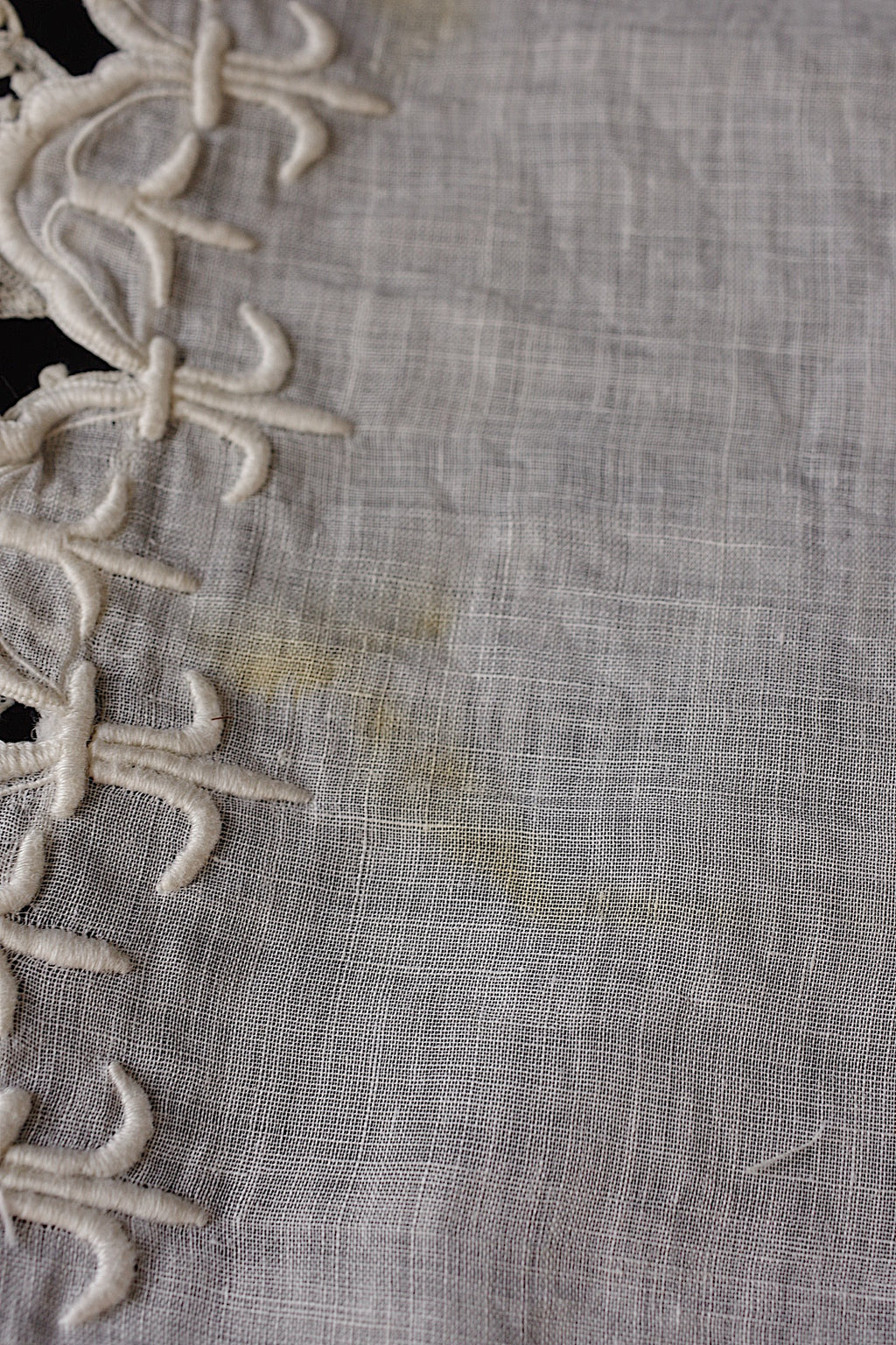 アンティークレース dentelle ancienne 小さめクロス 5