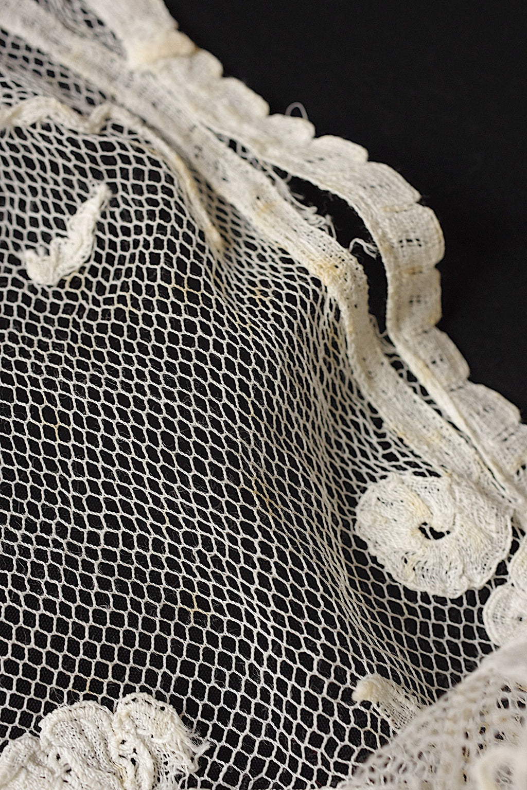 アンティークレース dentelle ancienne 首周り lot 11