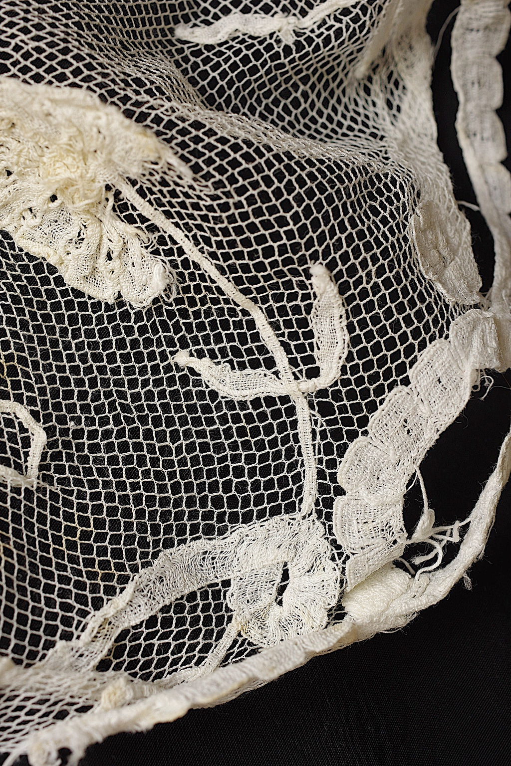 アンティークレース dentelle ancienne 首周り lot 12