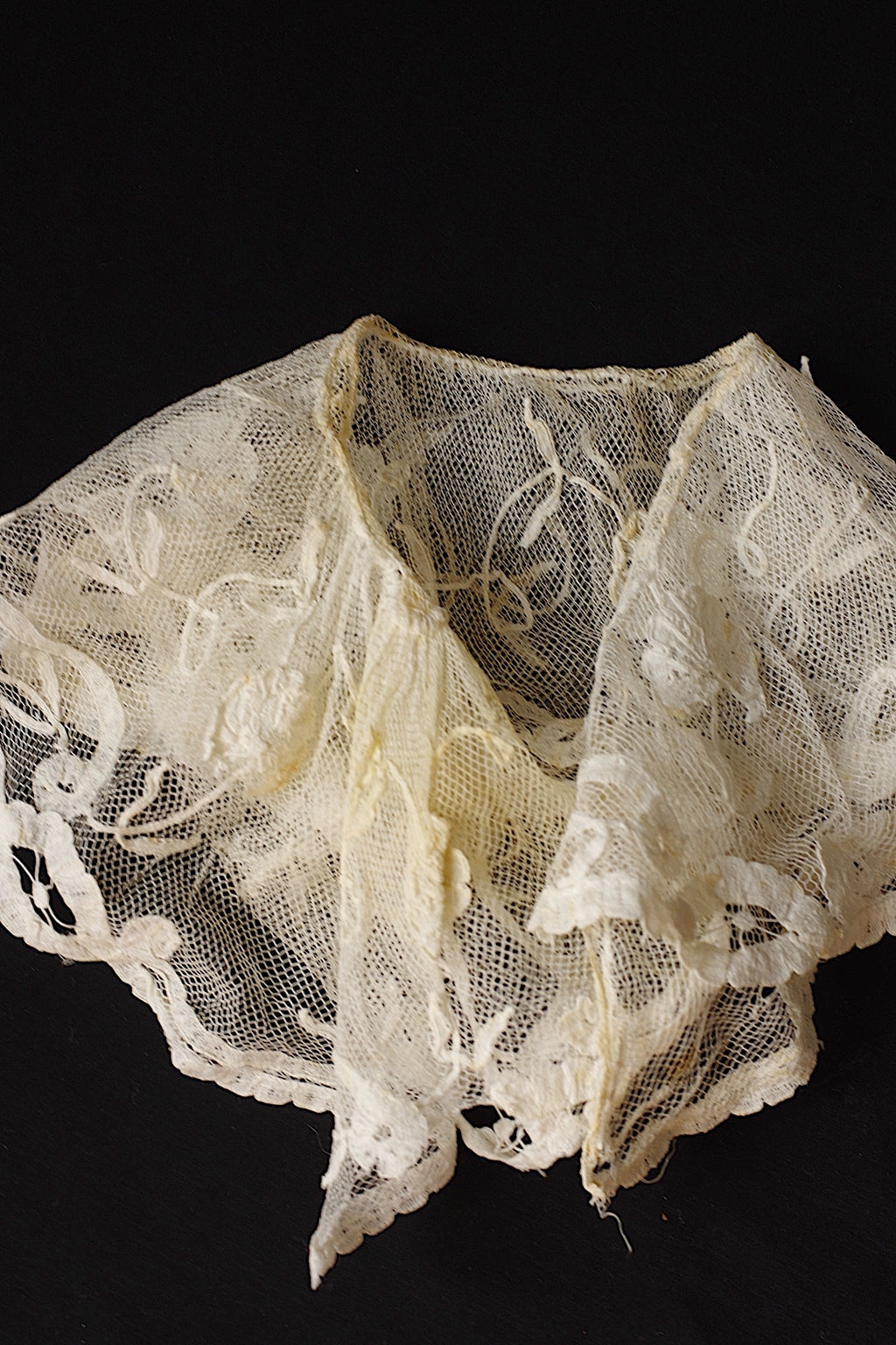 アンティークレース dentelle ancienne 首周り lot 13