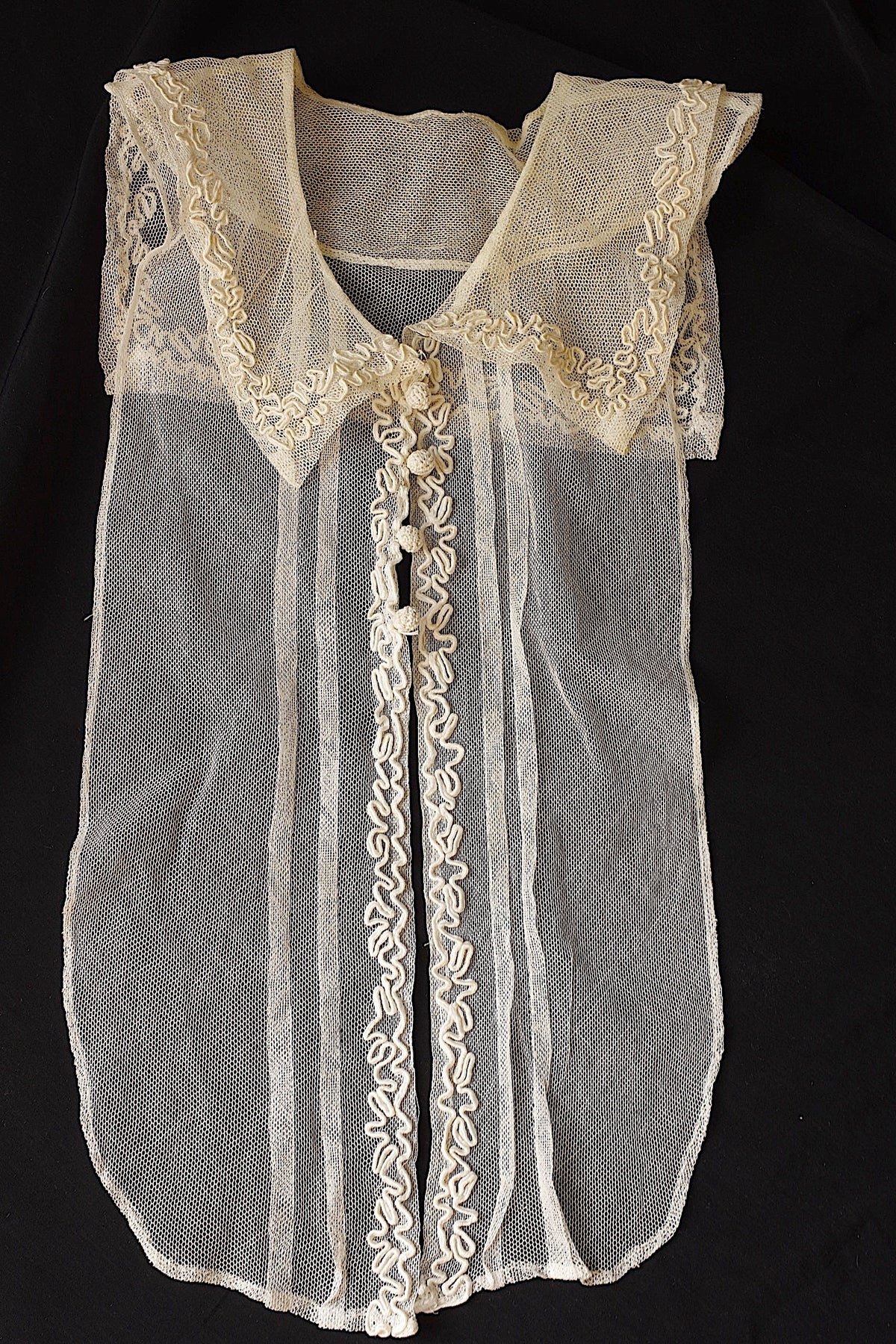 アンティークレース dentelle ancienne 首周り lot 2