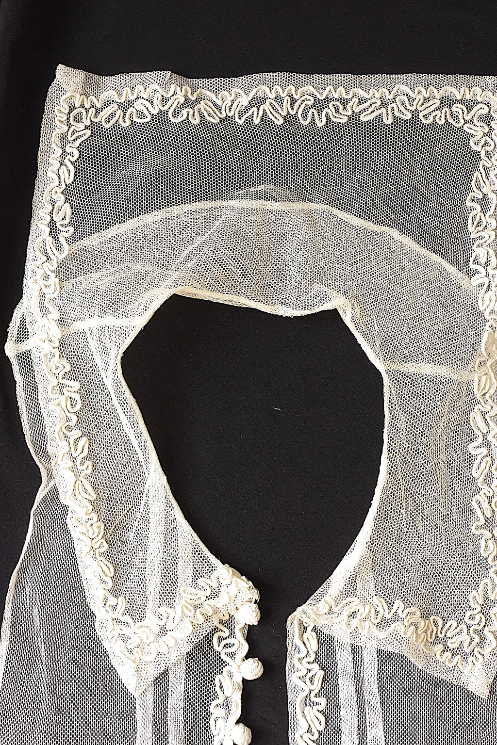 アンティークレース dentelle ancienne 首周り lot 6