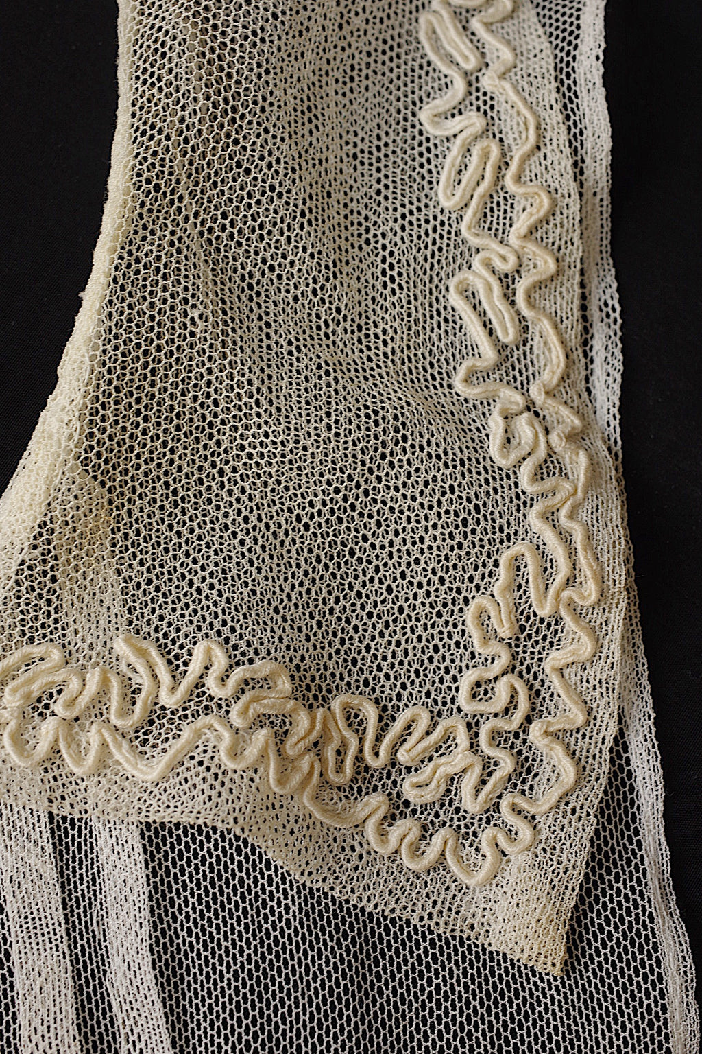 アンティークレース dentelle ancienne 首周り lot 7