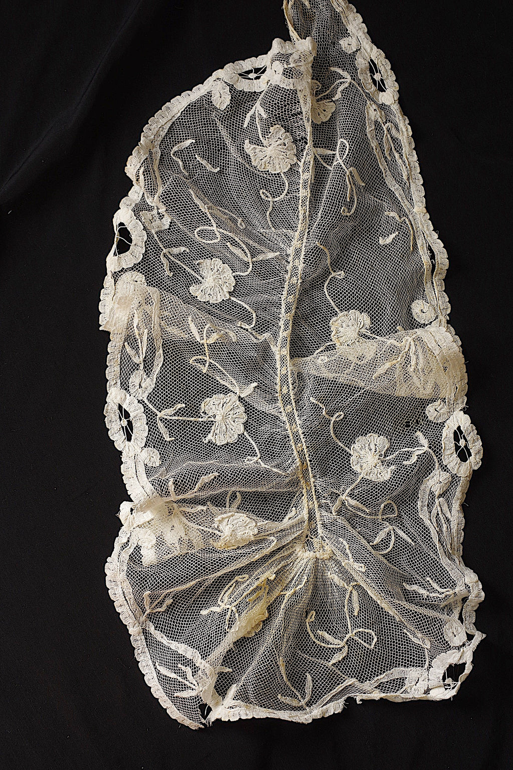 アンティークレース dentelle ancienne 首周り lot 8