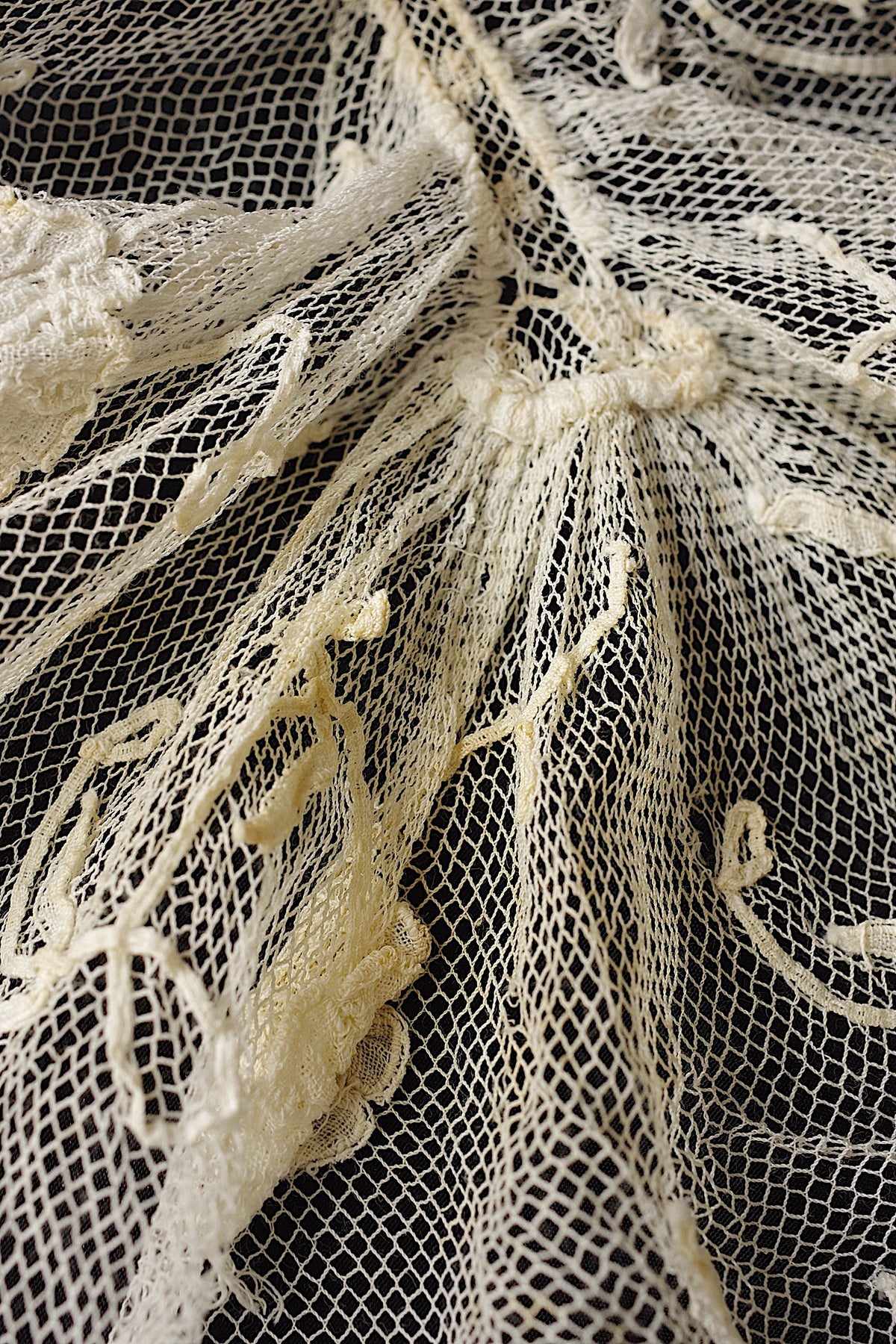 アンティークレース dentelle ancienne 首周り lot 9