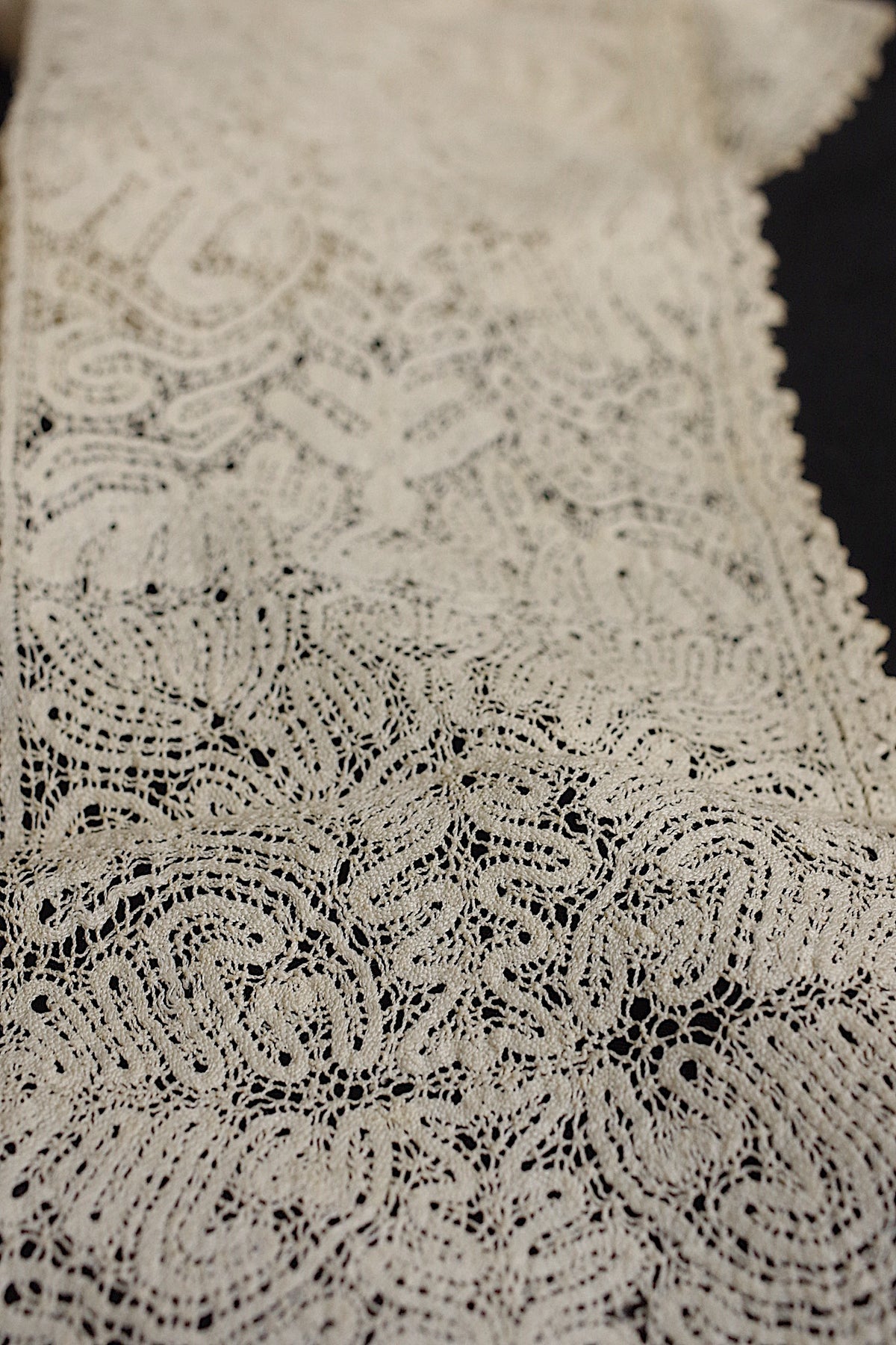 アンティークレース dentelle ancienne 210cm 5