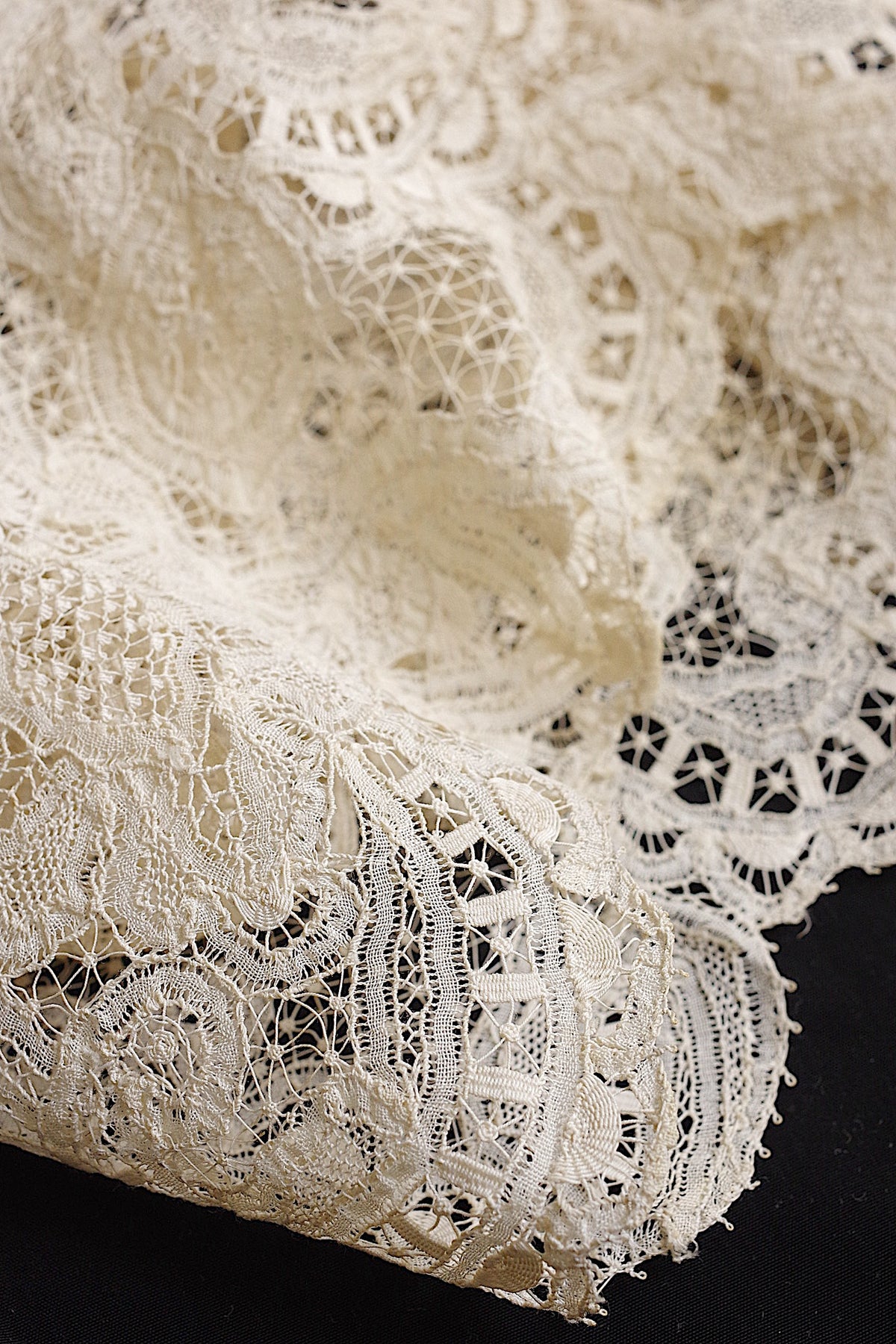 アンティークレース dentelle ancienne 123cm 4