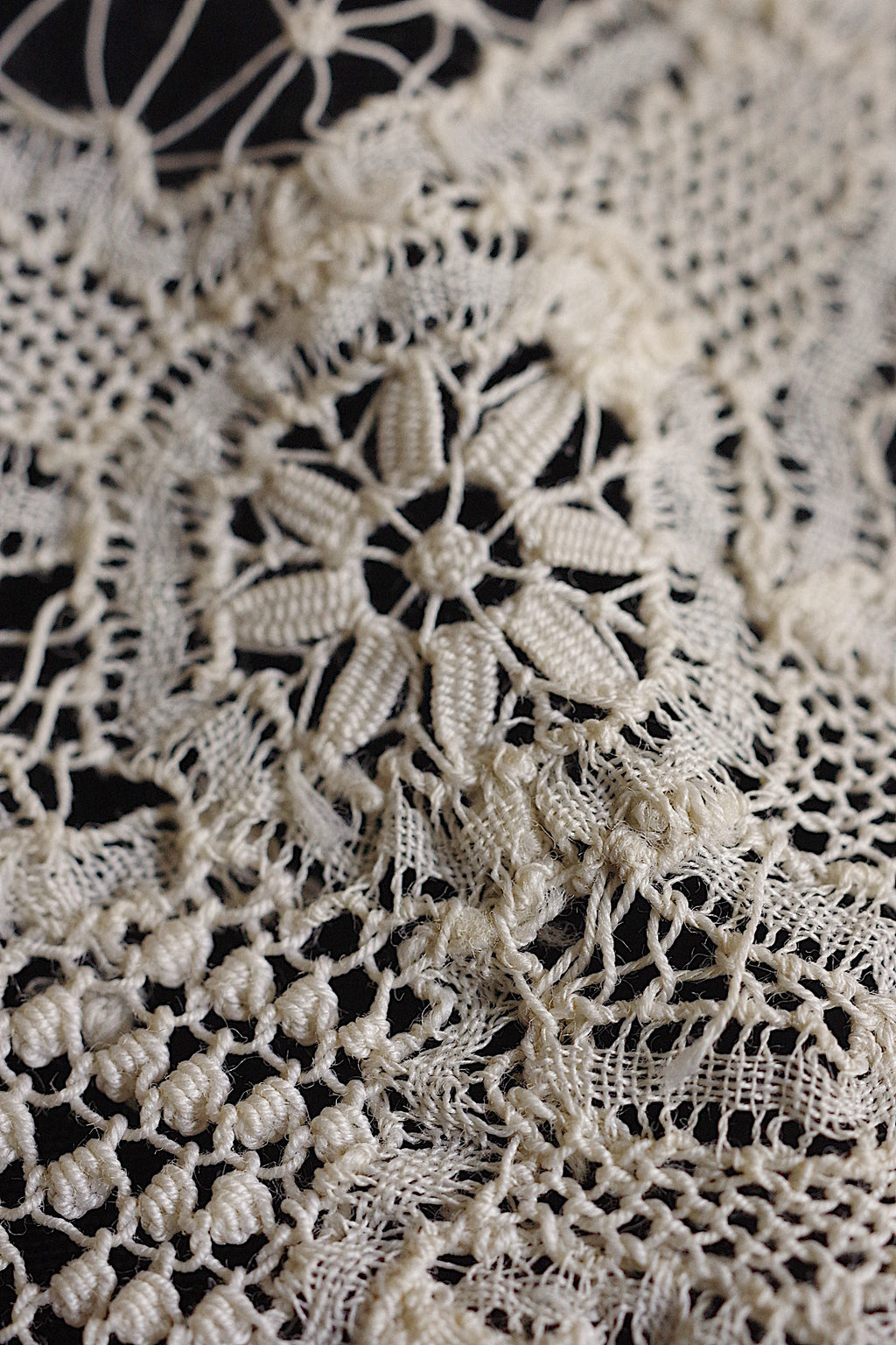 アンティークレース dentelle ancienne 123cm 5