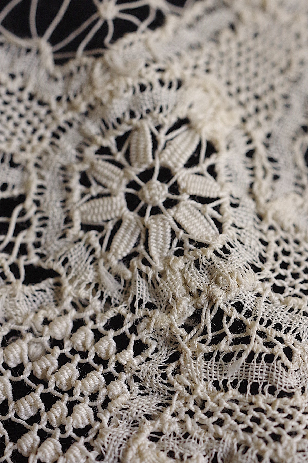 アンティークレース dentelle ancienne 123cm 5