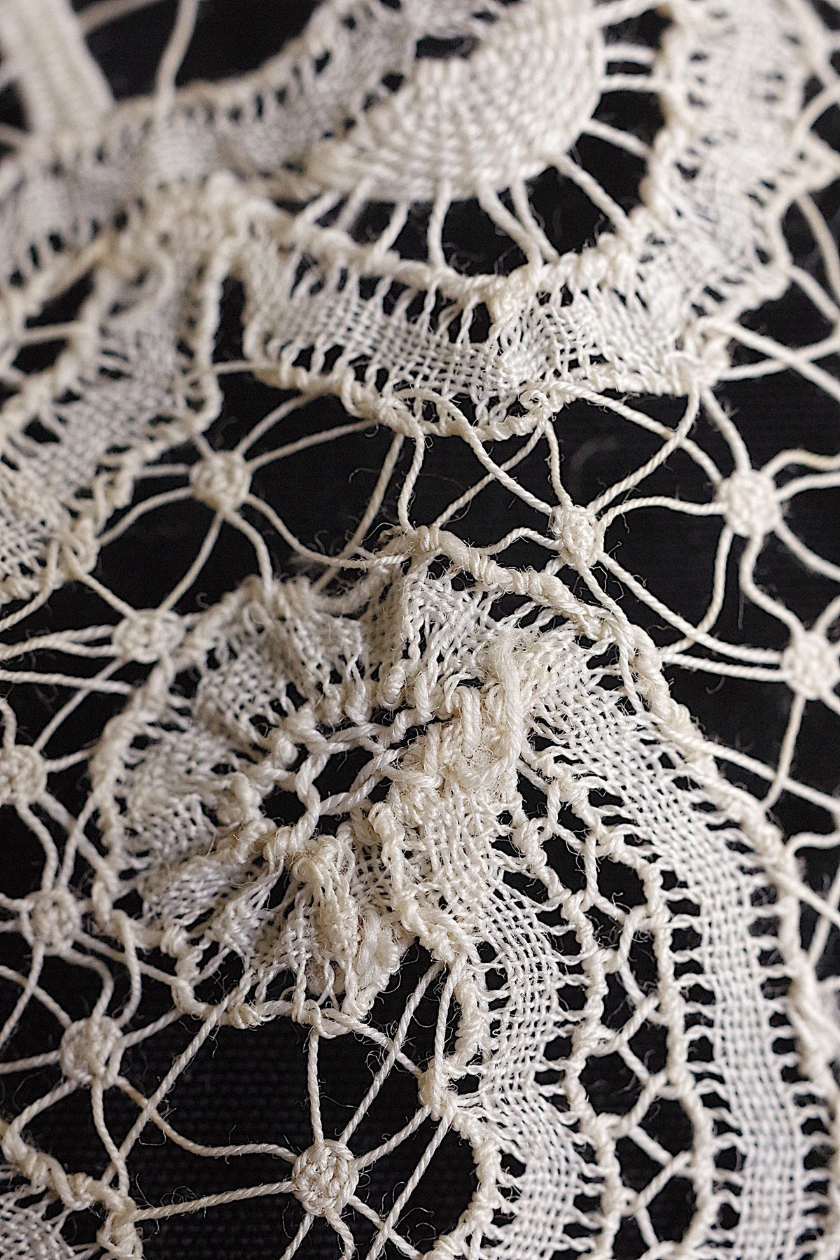 アンティークレース dentelle ancienne 123cm 7