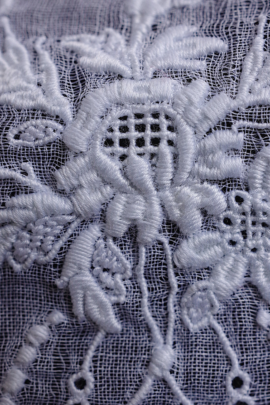 アンティークレース dentelle ancienne 裾刺繍 190cm 4