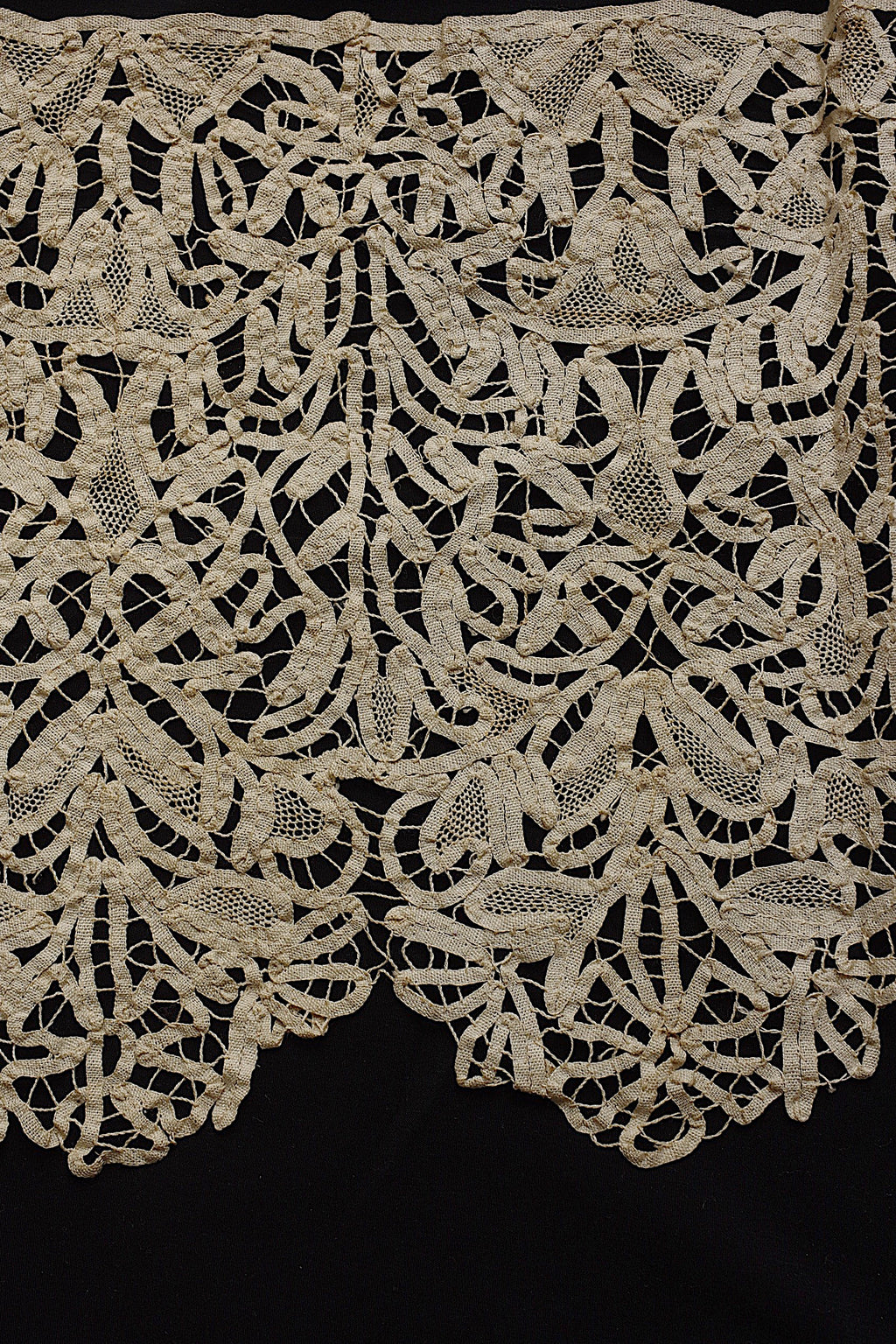 アンティークレース dentelle ancienne 184cmブロードレース 2
