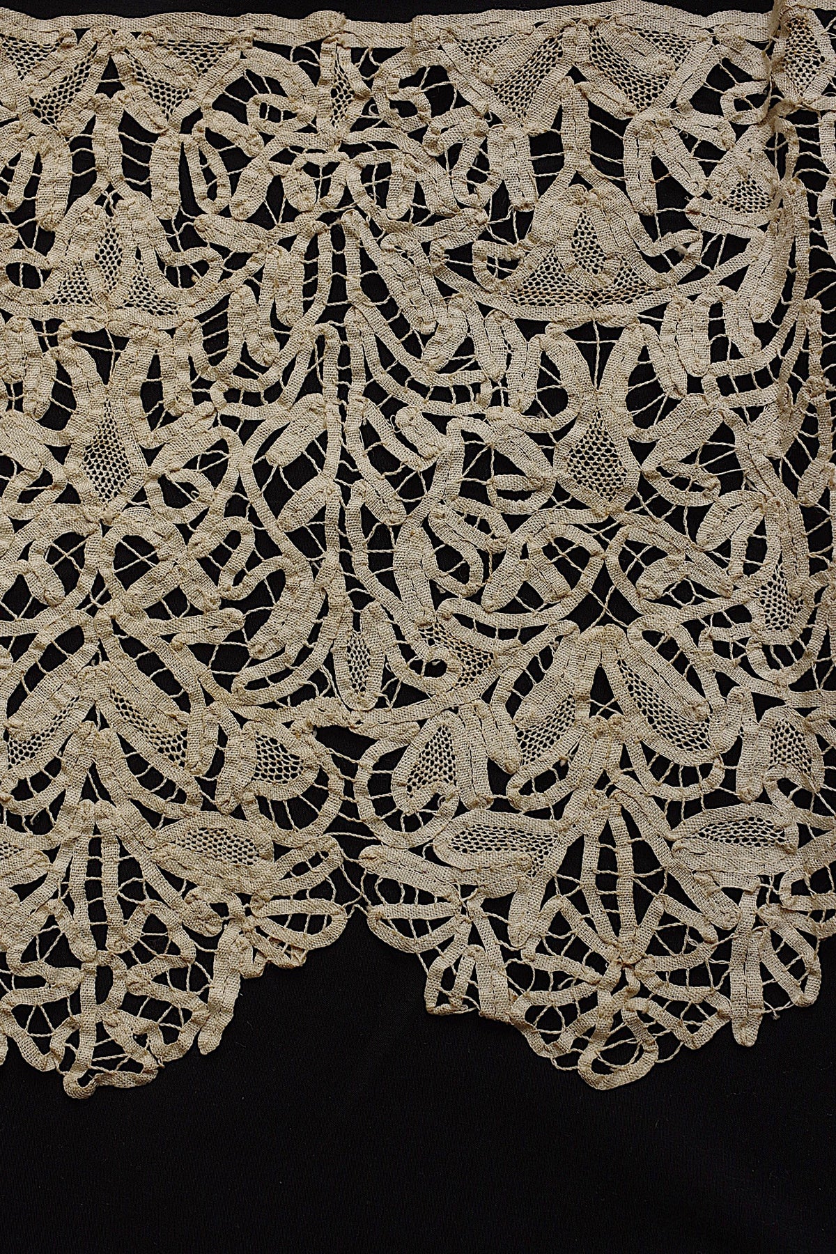 アンティークレース dentelle ancienne 184cmブロードレース 2