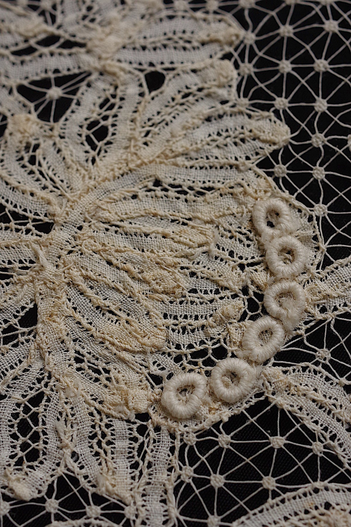 アンティークレース dentelle ancienne 100cm 3