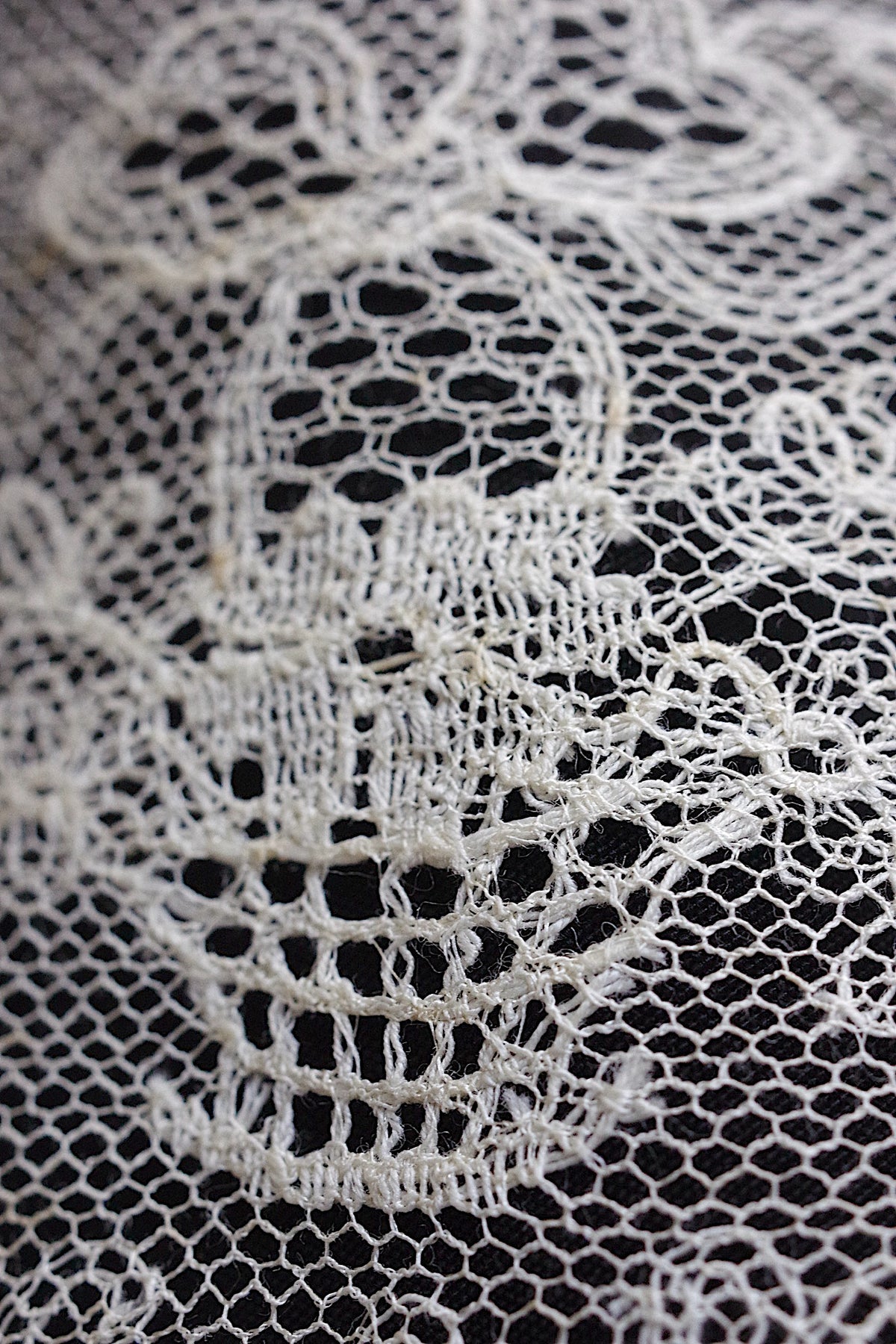 アンティークレース dentelle ancienne チュール刺繍レース1080cm 5