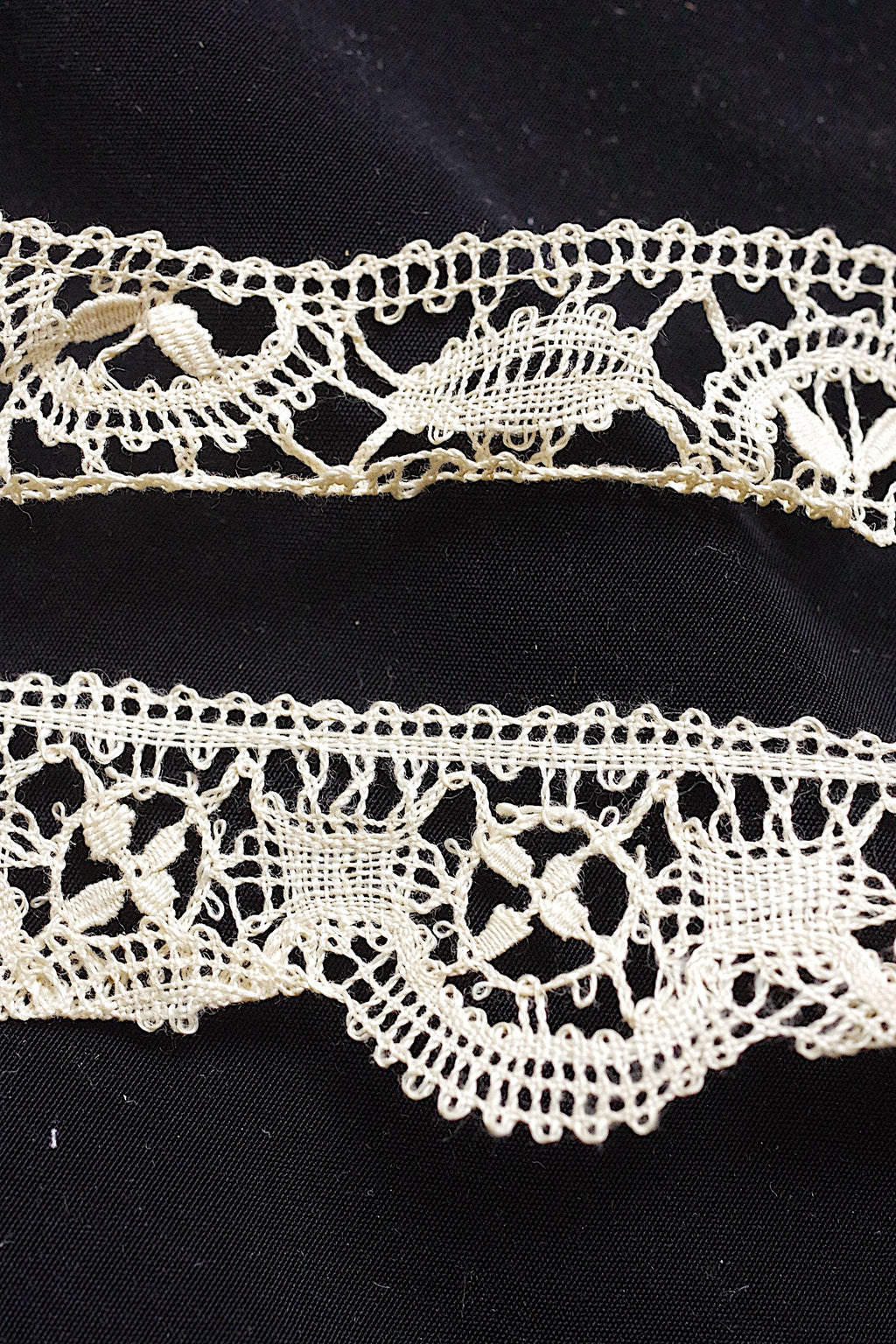アンティークレース dentelle ancienne ボビンレース２種 2