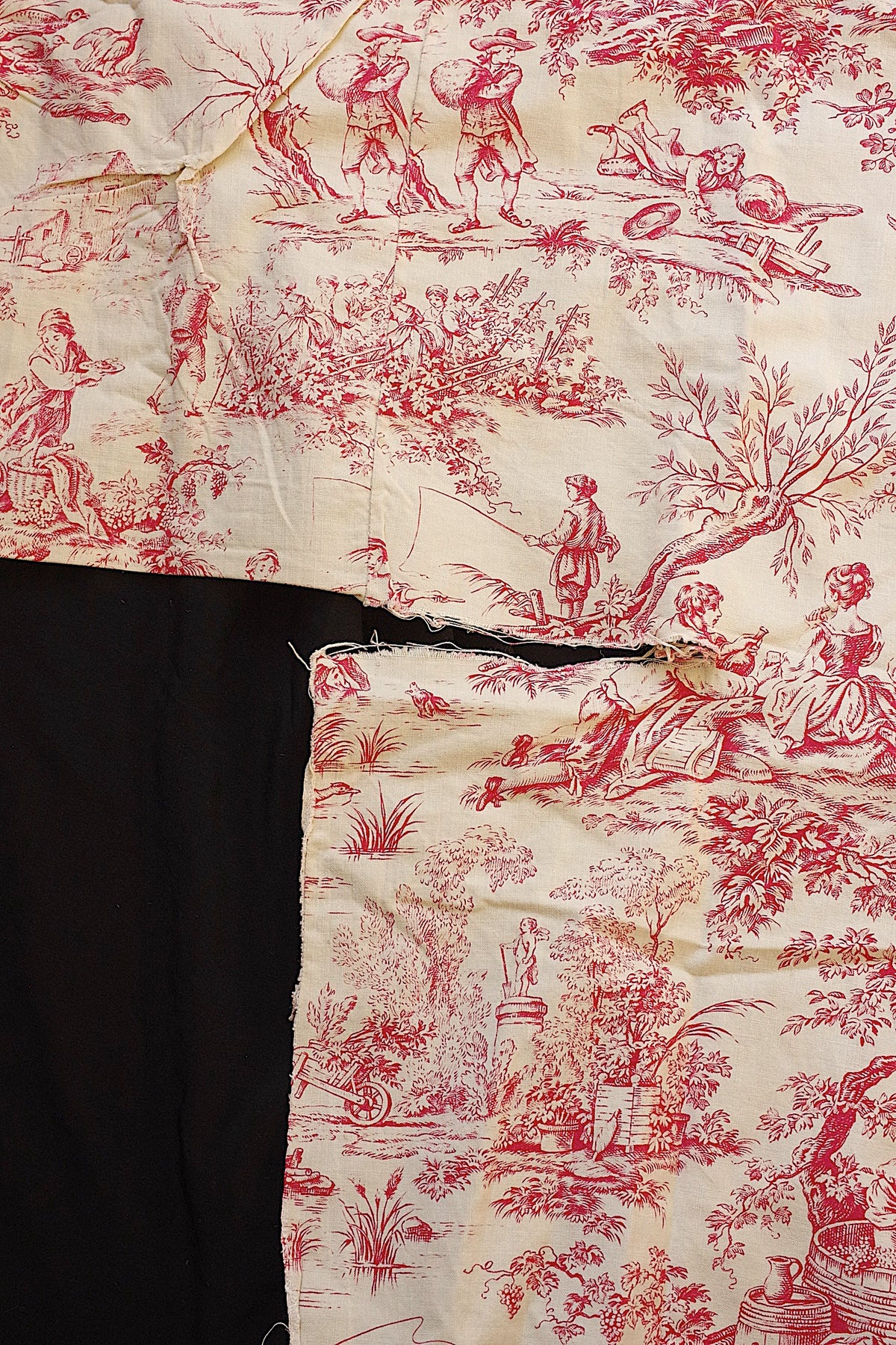 アンティーク生地 tissu ancien 1 10