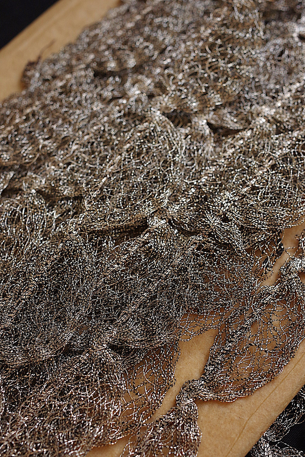アンティークレース dentelle ancienne メタルレース シルバー 3