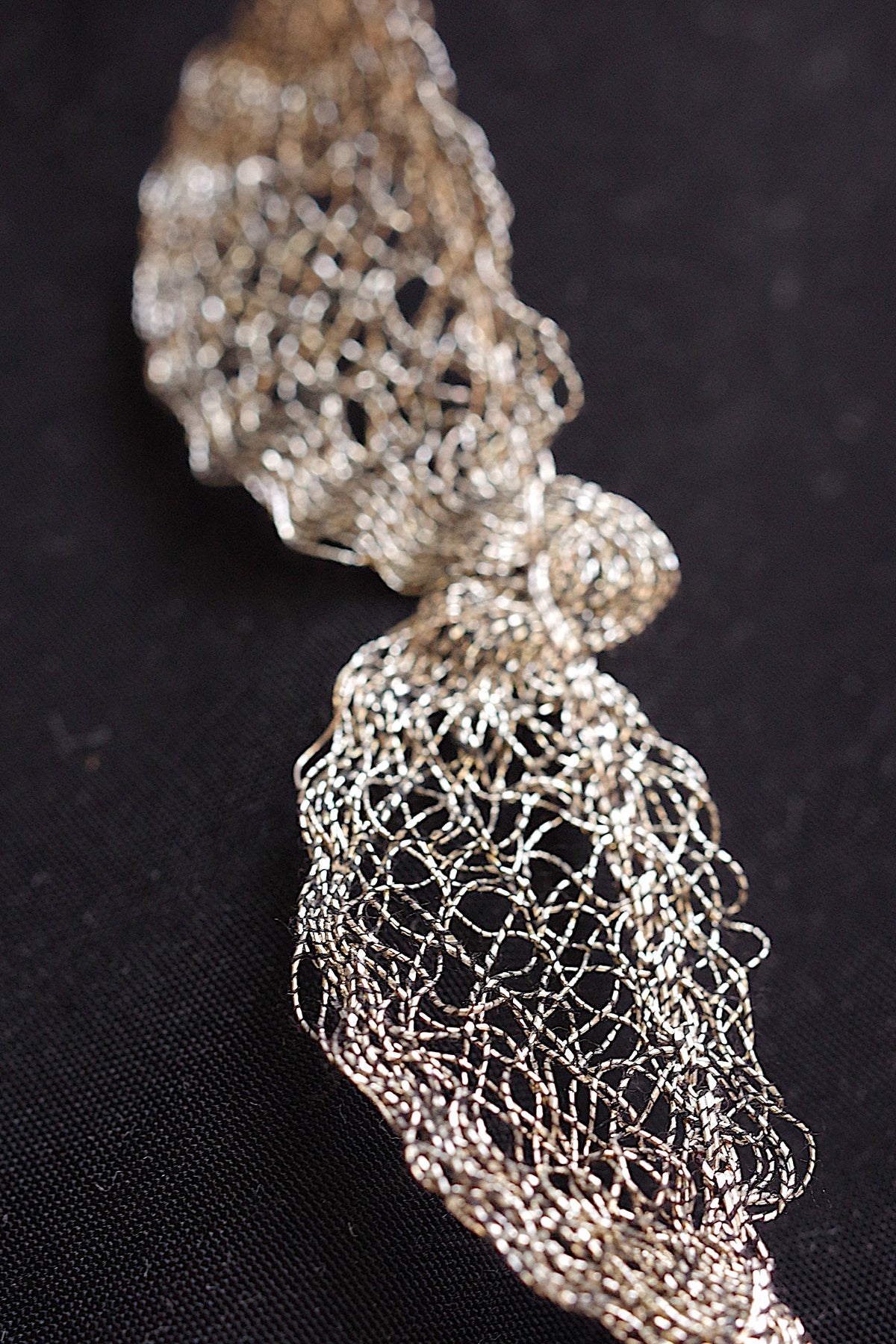 アンティークレース dentelle ancienne メタルレース シルバー 5