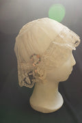 アンティークレース dentelle ancienne bonnet