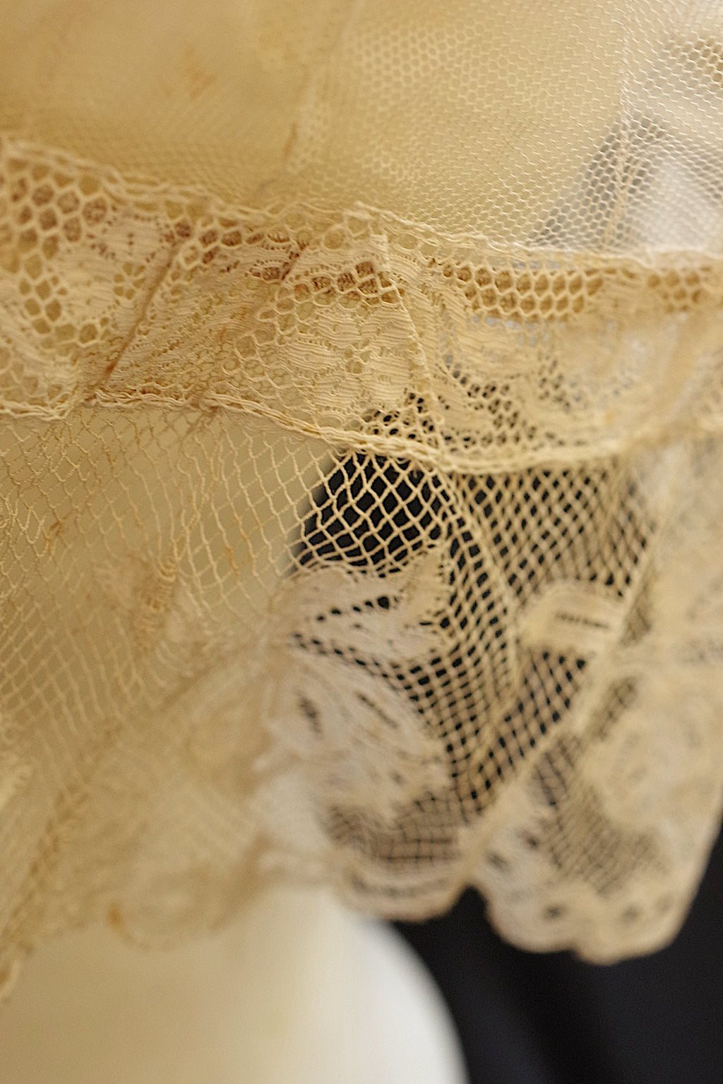 アンティークレース dentelle ancienne bonnet 6