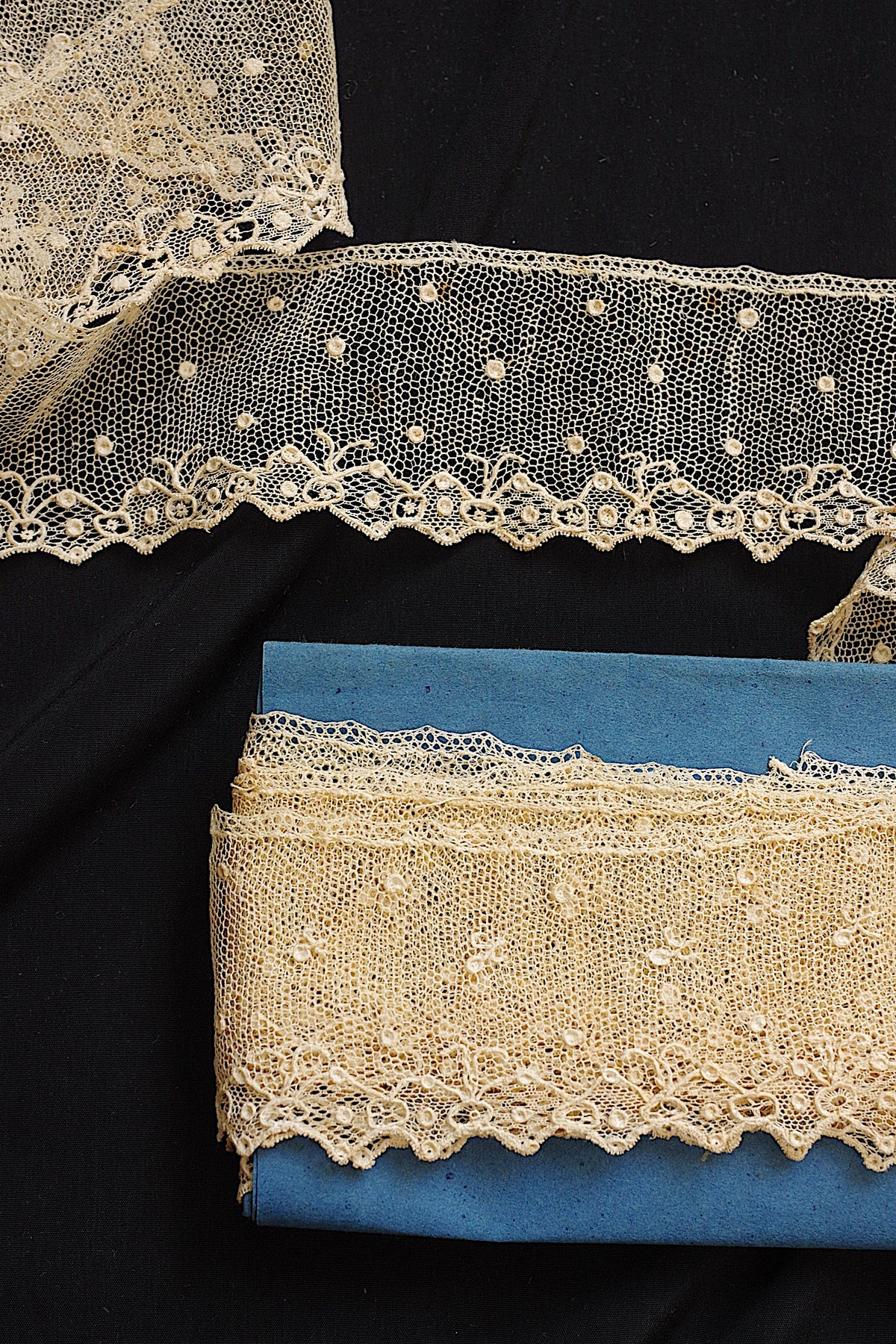 アンティークレース dentelle ancienne アランソン186cm 85cm