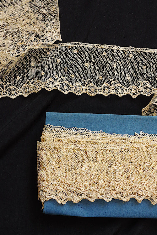アンティークレース dentelle ancienne アランソン186cm 85cm