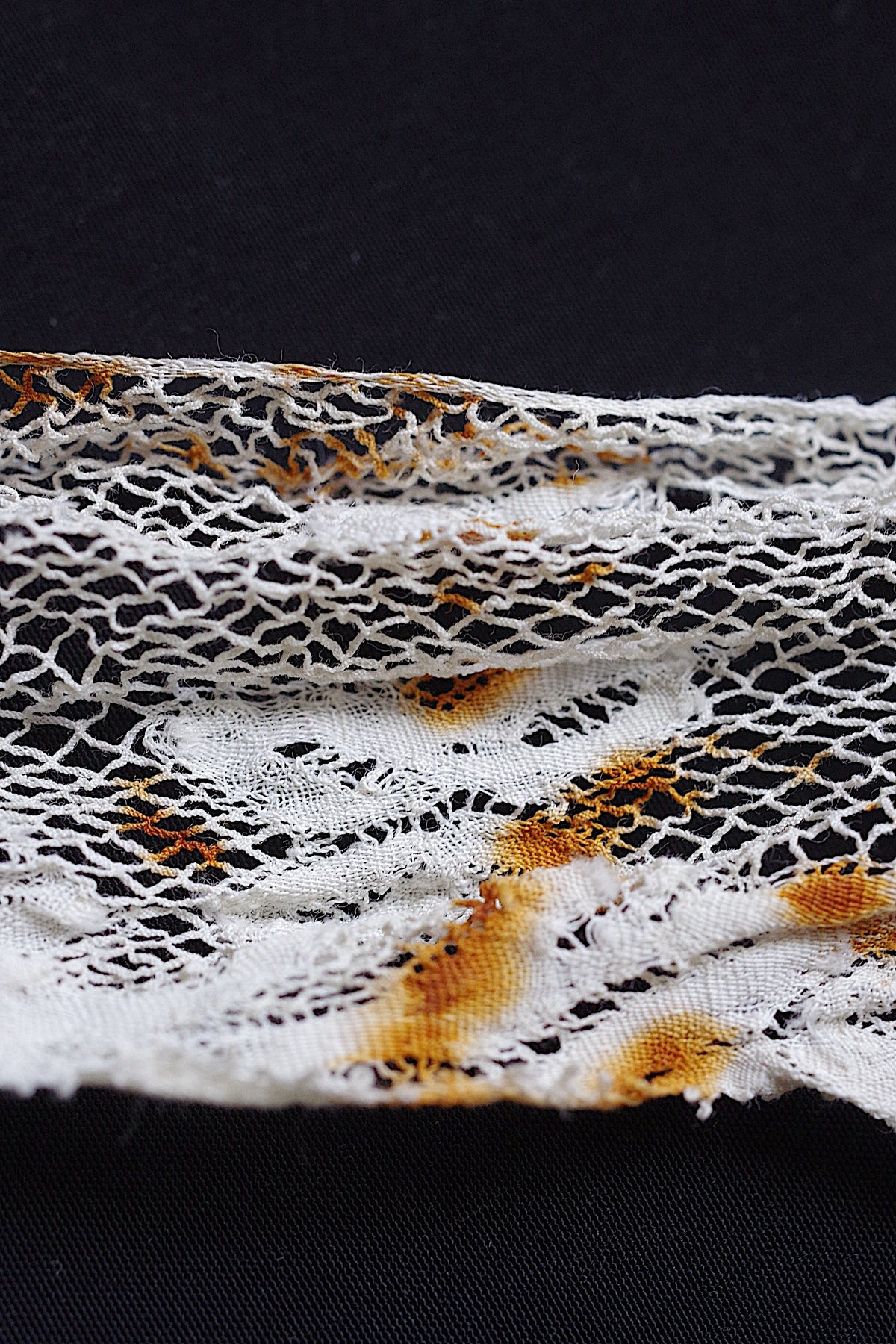 アンティークレース dentelle ancienne 187cm 110cm 3