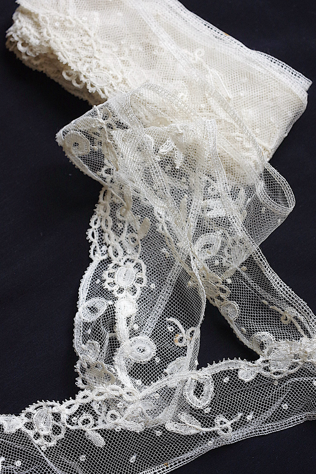 アンティークレース dentelle ancienne 593cm