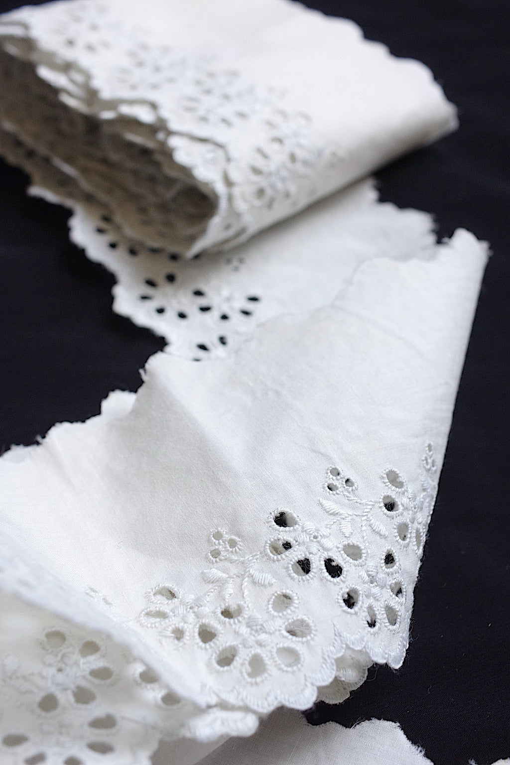 アンティークレース dentelle ancienne カットワーク 340cm 3