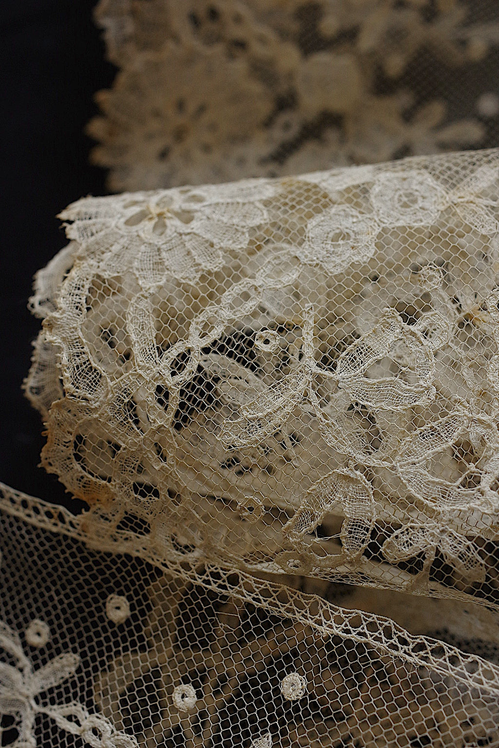 アンティークレース dentelle ancienne 150cm 2