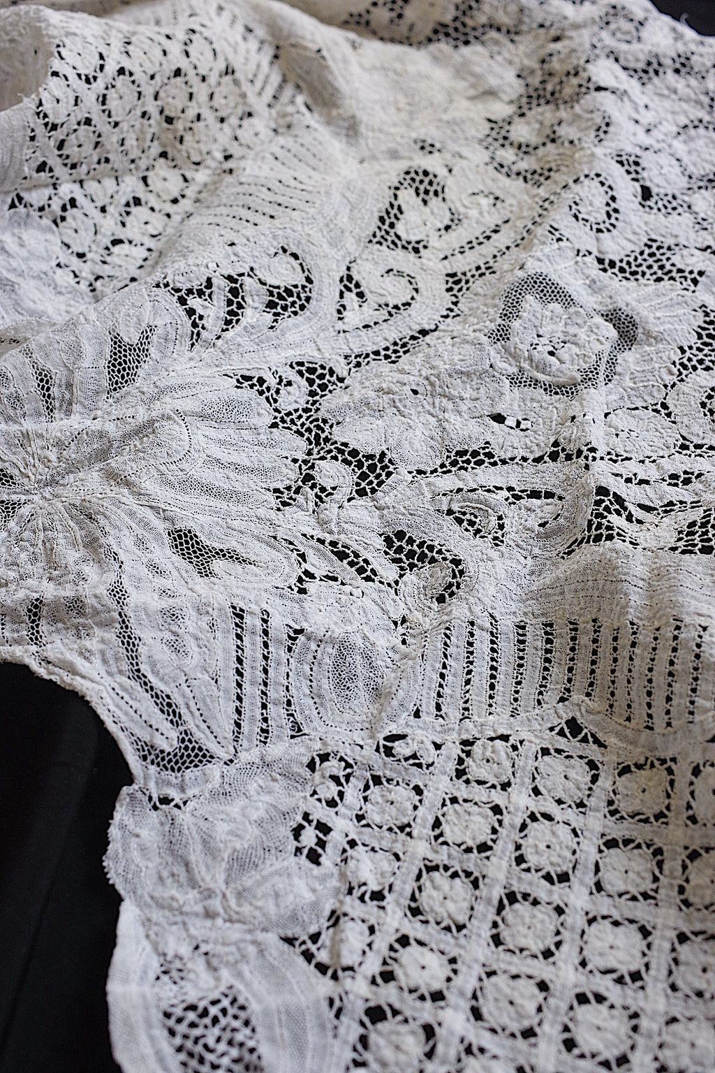 アンティークレース dentelle ancienne 170cm 13