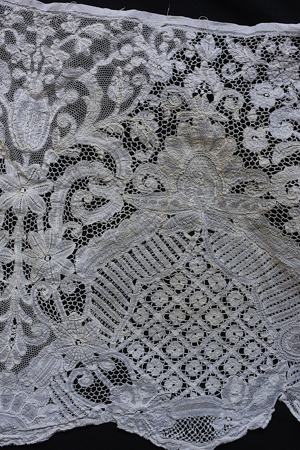 アンティークレース dentelle ancienne 170cm 14