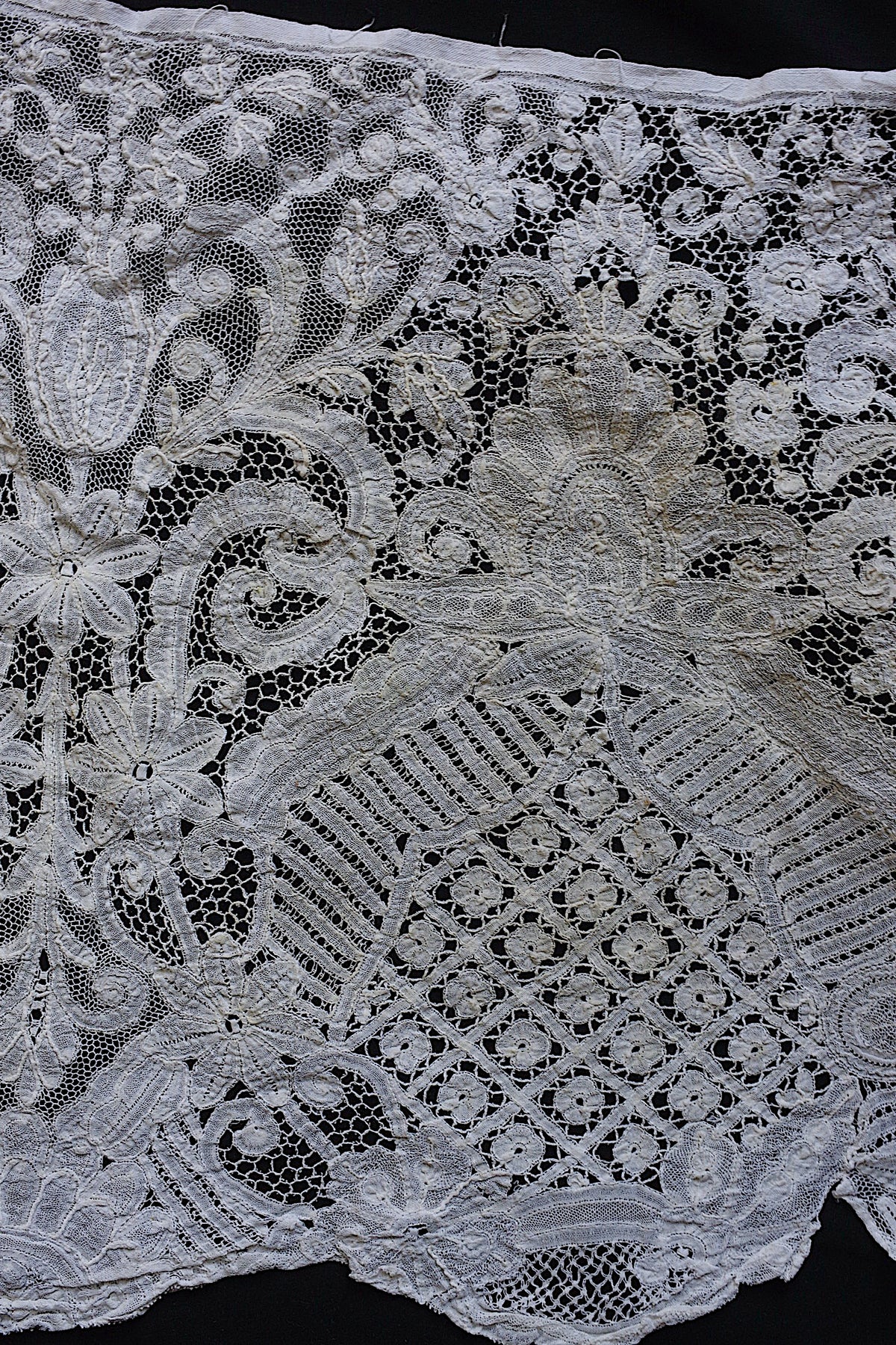 アンティークレース dentelle ancienne 170cm 14