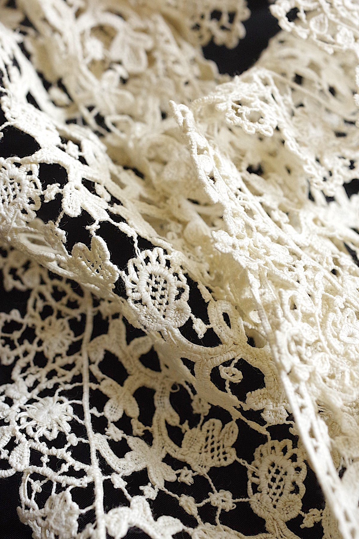 アンティークレース dentelle ancienne 346cm 6