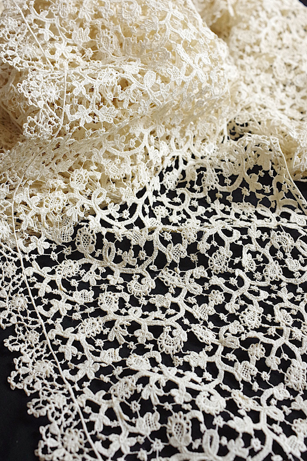 アンティークレース dentelle ancienne 346cm 9