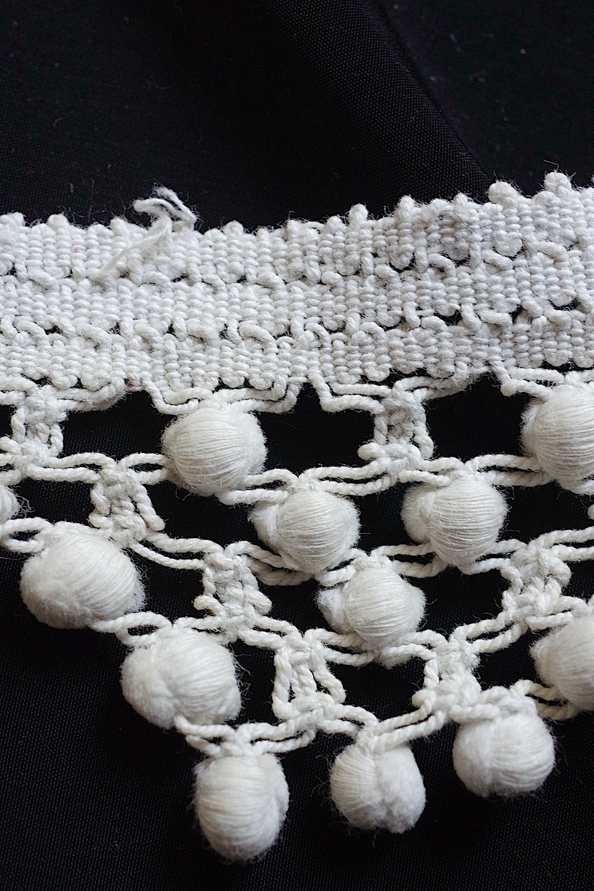 アンティークレース dentelle ancienne フリンジ 2