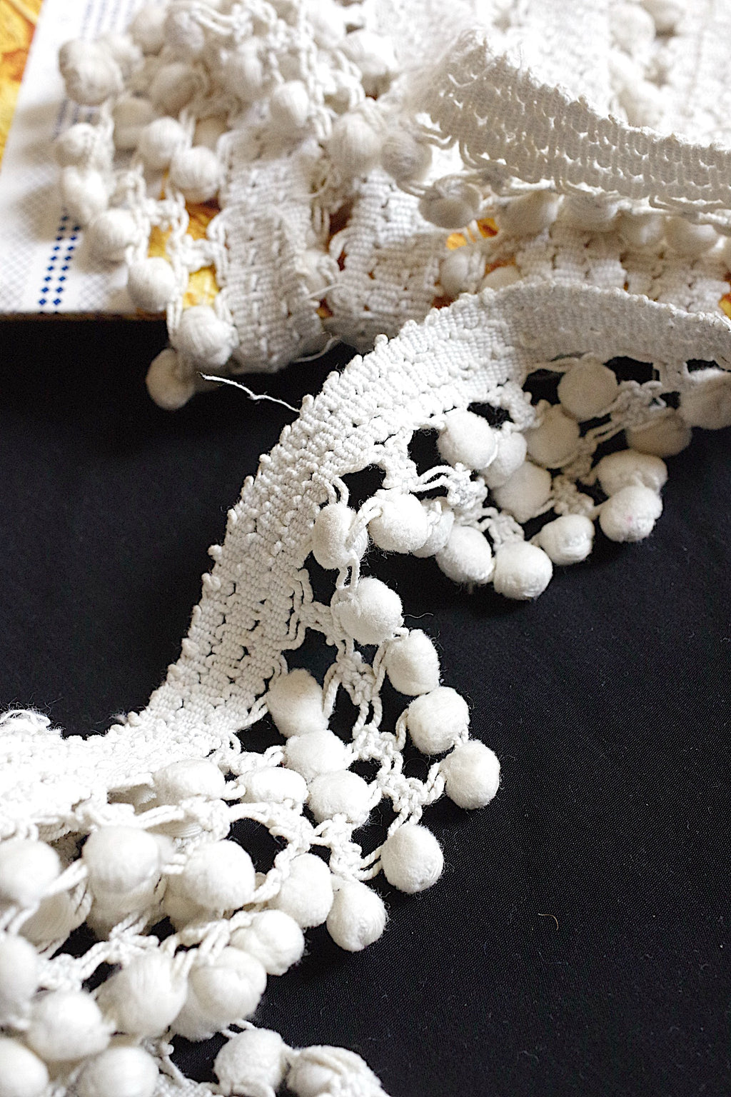 アンティークレース dentelle ancienne フリンジ 4