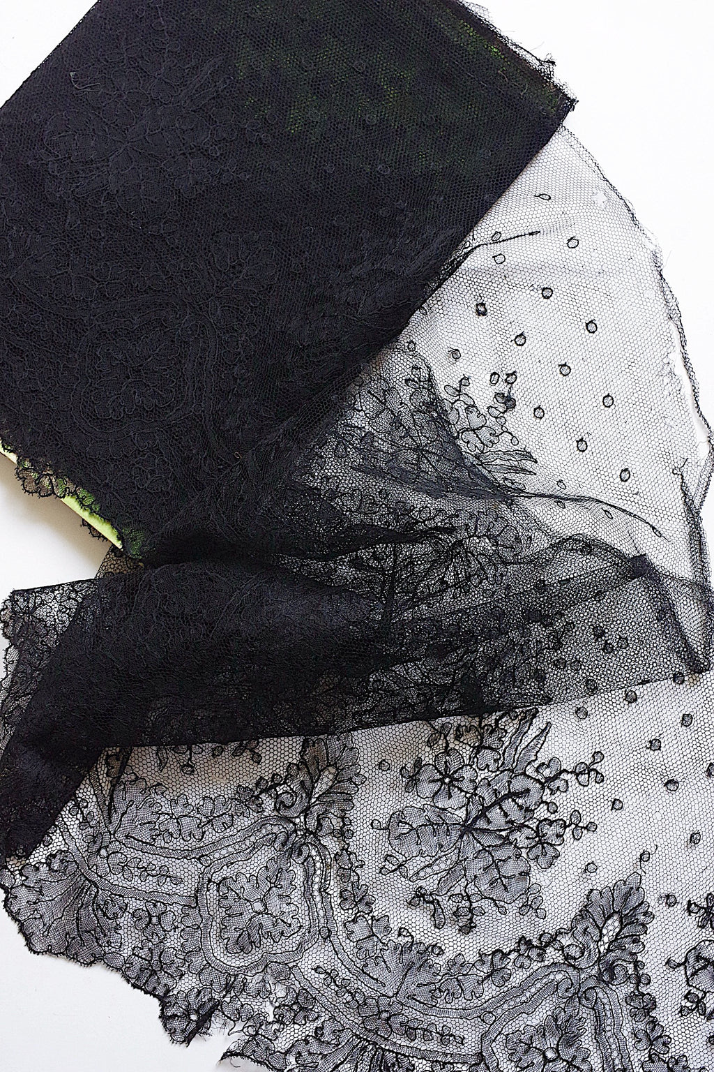 アンティークレース dentelle ancienne 350cm シャンティイ