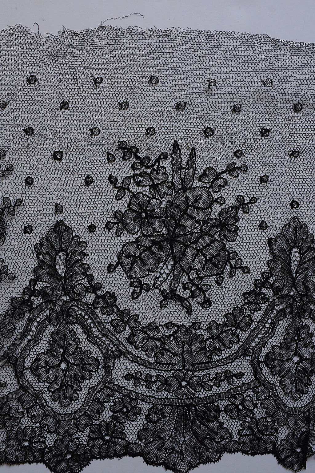 アンティークレース dentelle ancienne 350cm シャンティイ 7