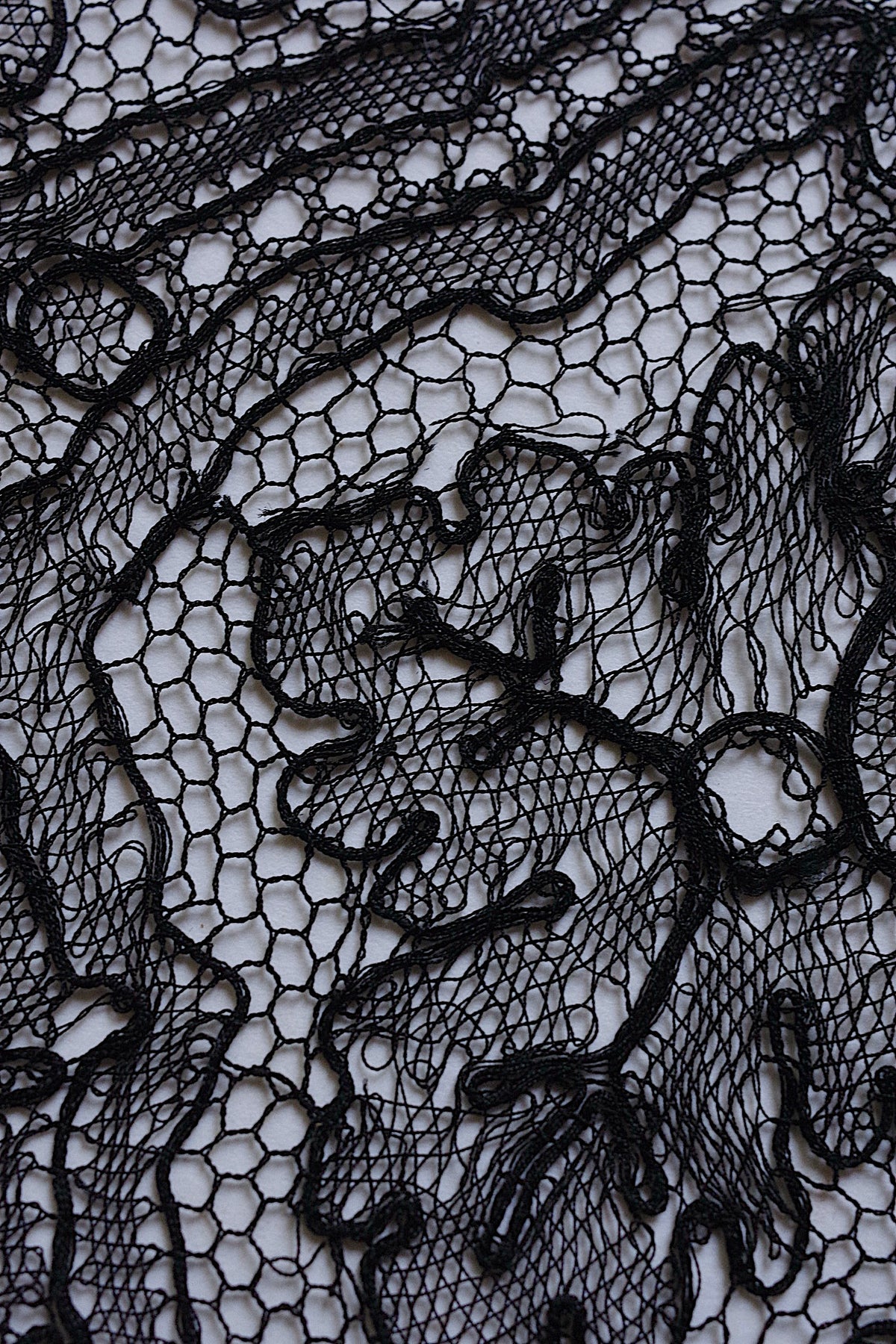 アンティークレース dentelle ancienne 350cm シャンティイ 6