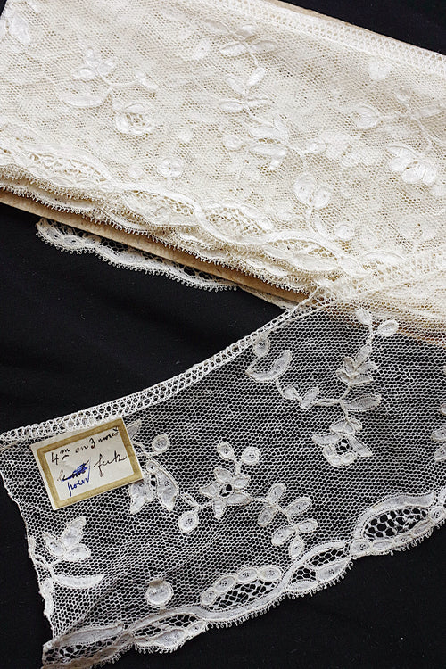 アンティークレース dentelle ancienne 138cm 84cm 180cm