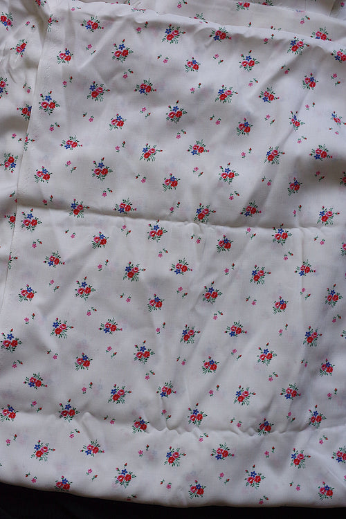 ヴィンテージ生地 tissu vintage 小花