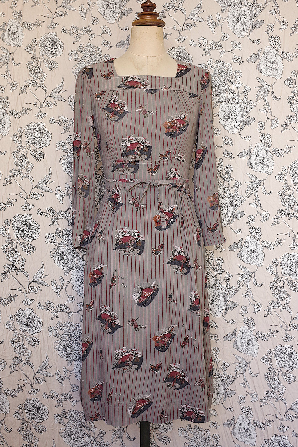ヴィンテージワンピース vêtement vintage daniel hechter スキー