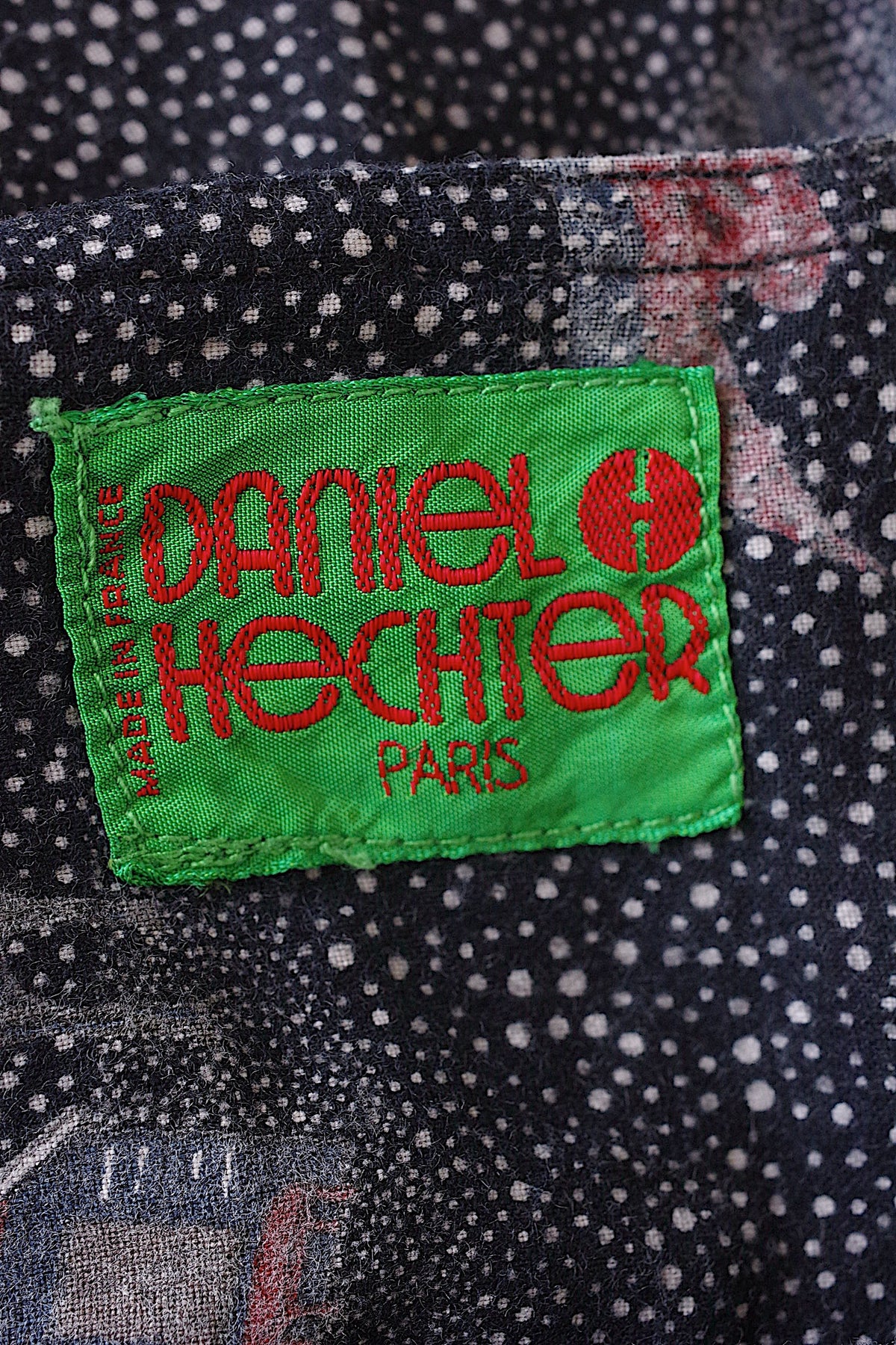 ヴィンテージワンピース vêtement vintage daniel hechter 雪 2
