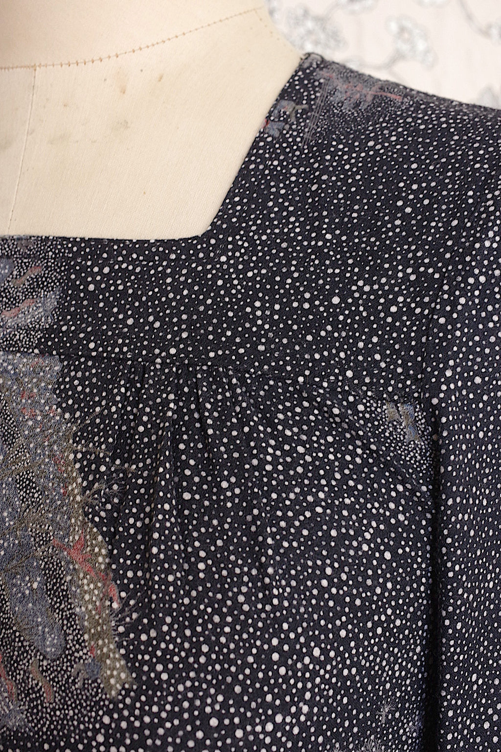 ヴィンテージワンピース vêtement vintage daniel hechter 雪 9