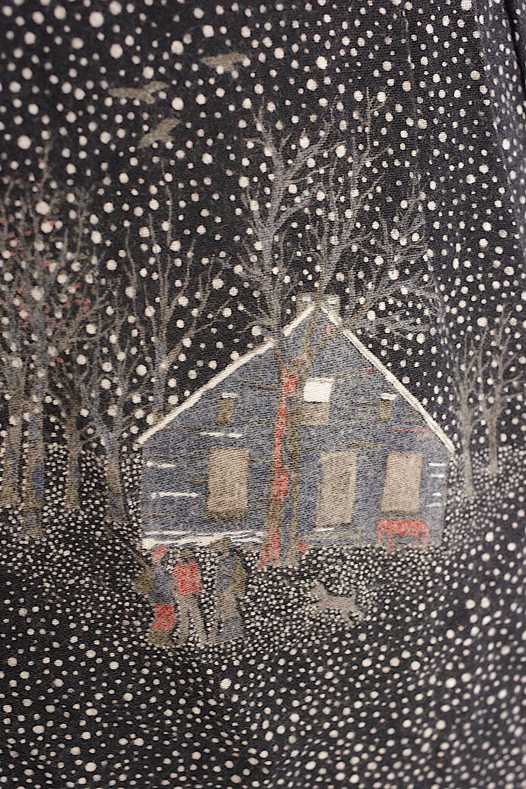 ヴィンテージワンピース vêtement vintage daniel hechter 雪 10